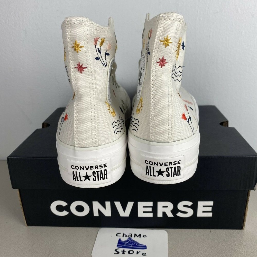 Converse Women’s Chuck Star It's Okay To Wander Platform - Picture 4 of 10